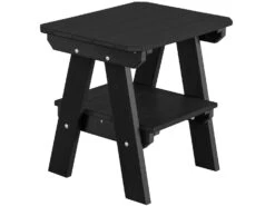 Wildridge Heritage Recycled Plastic Two Tier 23''W X 17''D Rectangular End Table -Patio Vibe Store WLRLCC1202 zm