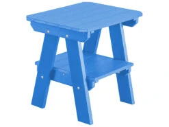 Wildridge Heritage Recycled Plastic Two Tier 23''W X 17''D Rectangular End Table -Patio Vibe Store WLRLCC1204 zm