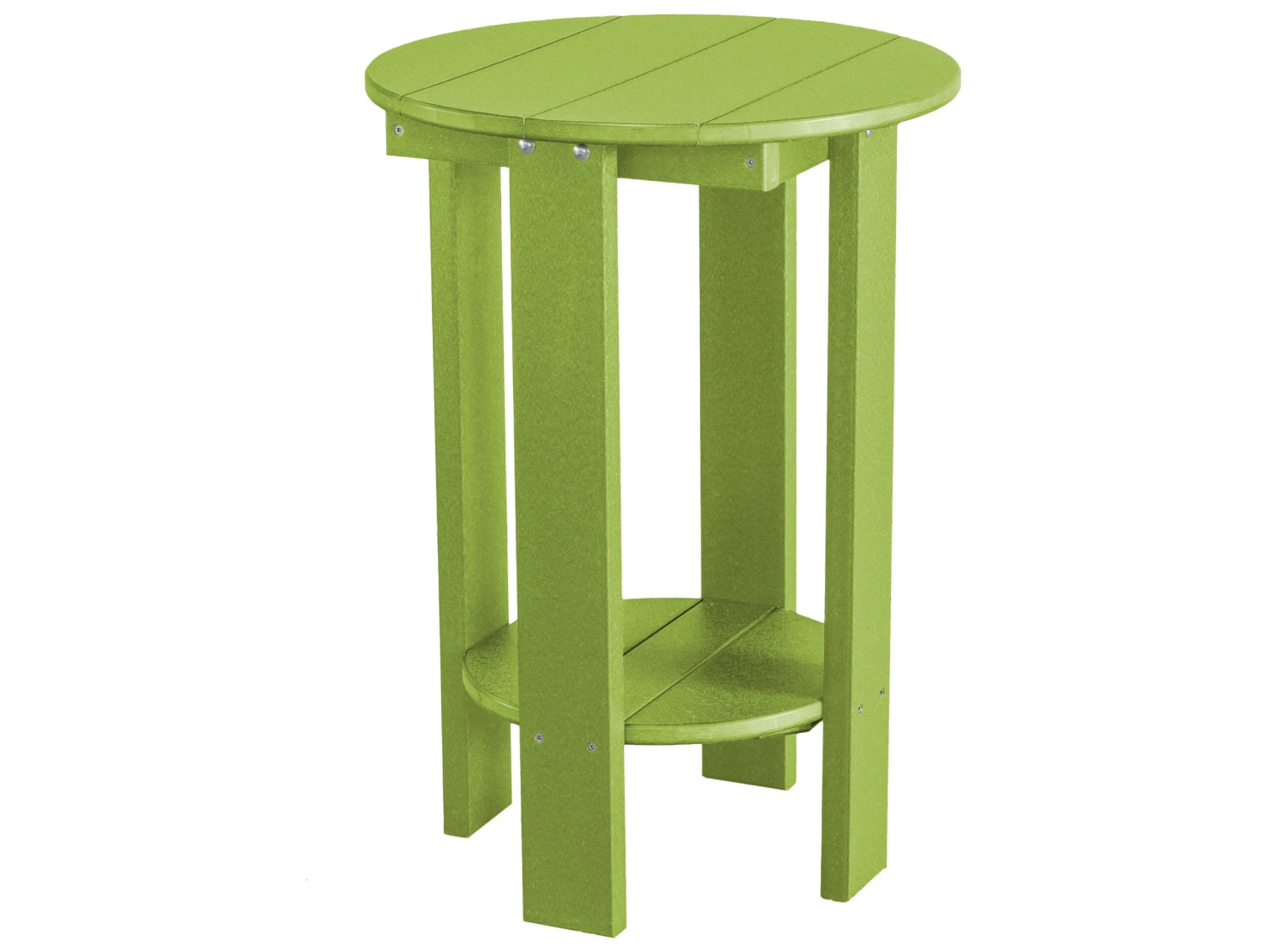 Wildridge Heritage Recycled Plastic 20'' Round Counter Table 12 Wildridge Heritage Recycled Plastic 20'' Round Counter Table - Image 12