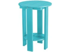 Wildridge Heritage Recycled Plastic 20'' Round Counter Table 22 Wildridge Heritage Recycled Plastic 20'' Round Counter Table -Patio Vibe Store WLRLCC1521 zm