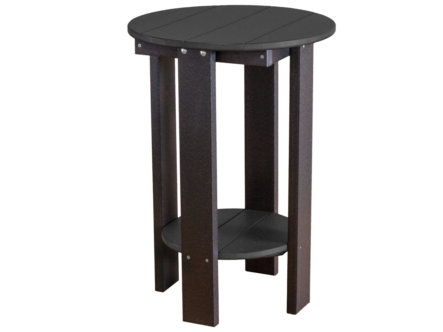 Wildridge Heritage Recycled Plastic 20'' Round Counter Table 4 Wildridge Heritage Recycled Plastic 20'' Round Counter Table - Image 4