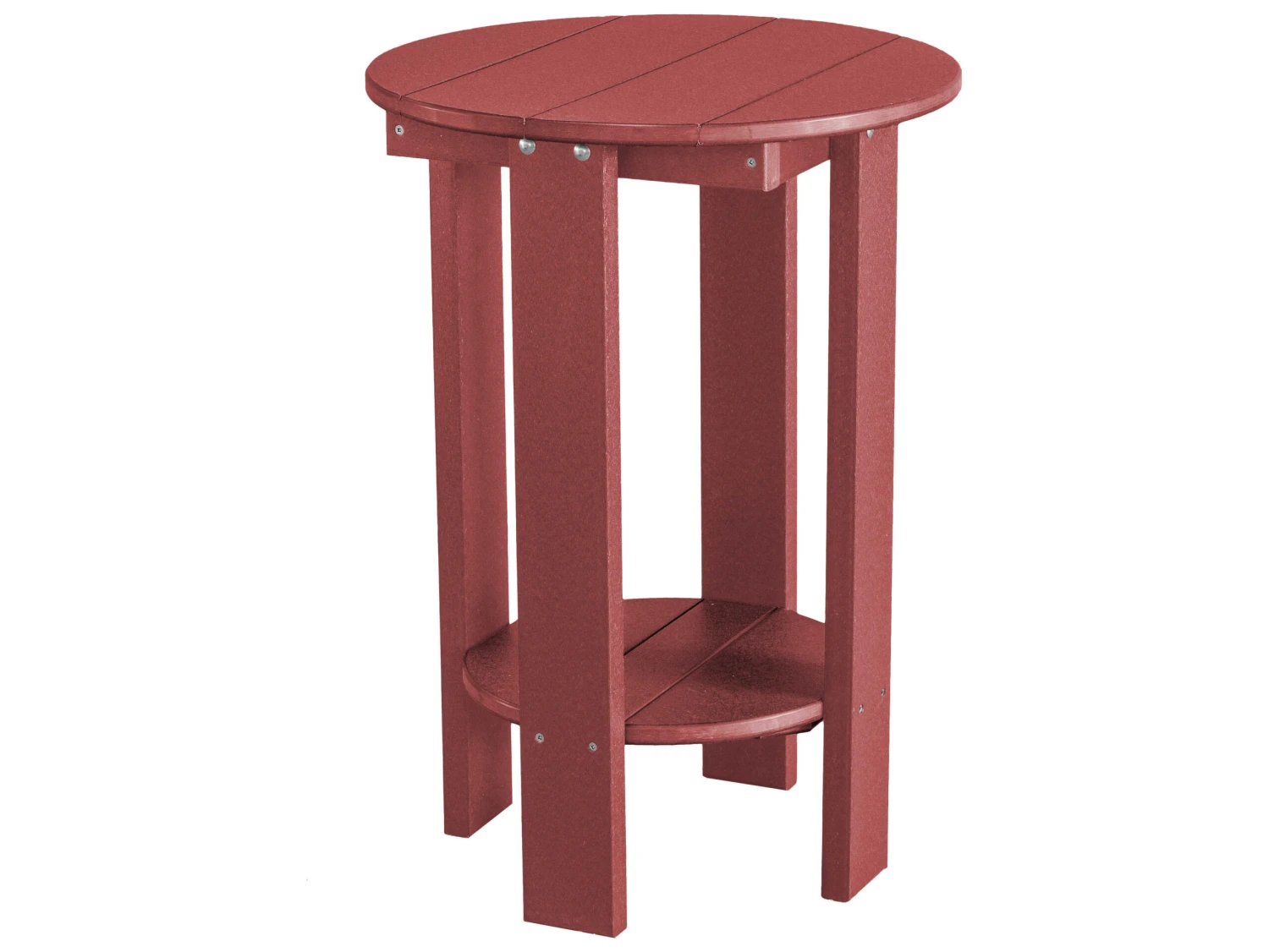 Wildridge Heritage Recycled Plastic 20'' Round Counter Table 9 Wildridge Heritage Recycled Plastic 20'' Round Counter Table - Image 9