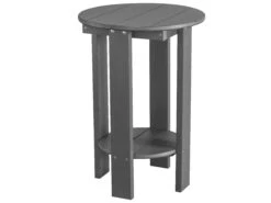 Wildridge Heritage Recycled Plastic 20'' Round Counter Table 29 Wildridge Heritage Recycled Plastic 20'' Round Counter Table -Patio Vibe Store WLRLCC1528 zm