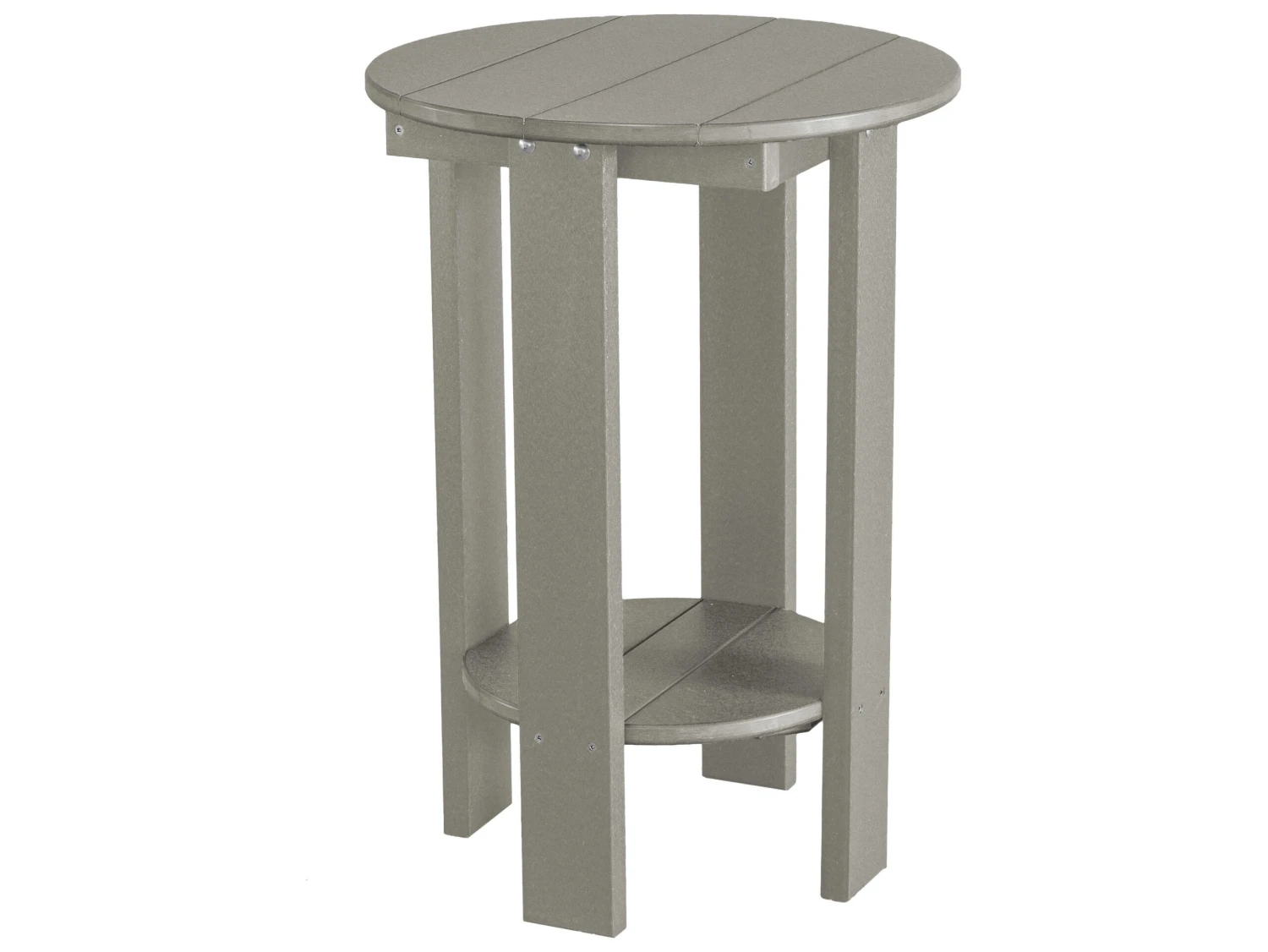 Wildridge Heritage Recycled Plastic 20'' Round Counter Table 11 Wildridge Heritage Recycled Plastic 20'' Round Counter Table - Image 11