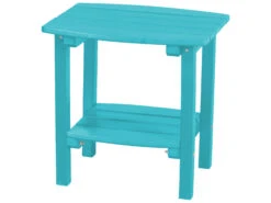 Wildridge Classic Recycled Plastic 20''W X 16''D Rectangular End Table -Patio Vibe Store WLRLCC2221 zm