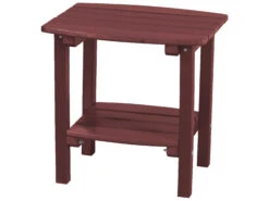 Wildridge Classic Recycled Plastic 20''W X 16''D Rectangular End Table -Patio Vibe Store WLRLCC2227 zm