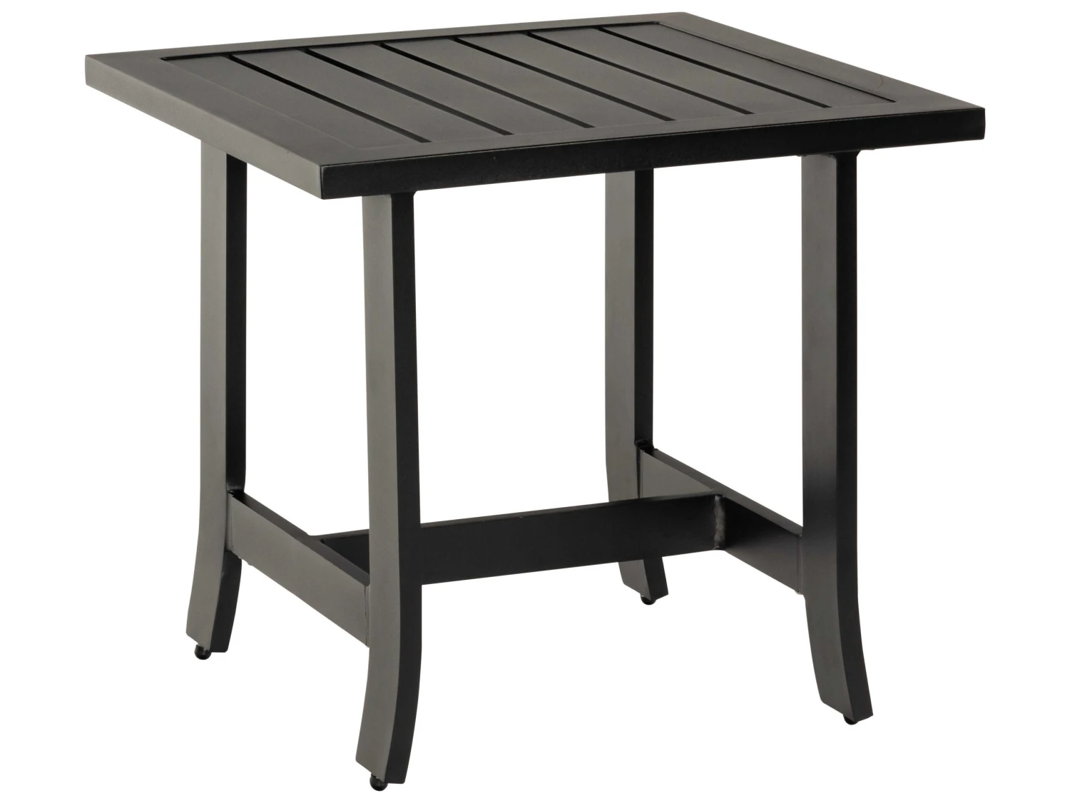 Woodard Seal Cove Aluminum 22'' Square End Table 4 Woodard Seal Cove Aluminum 22'' Square End Table - Image 4