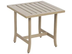 Woodard Seal Cove Aluminum 22'' Square End Table 13 Woodard Seal Cove Aluminum 22'' Square End Table -Patio Vibe Store WR1X04395 zm