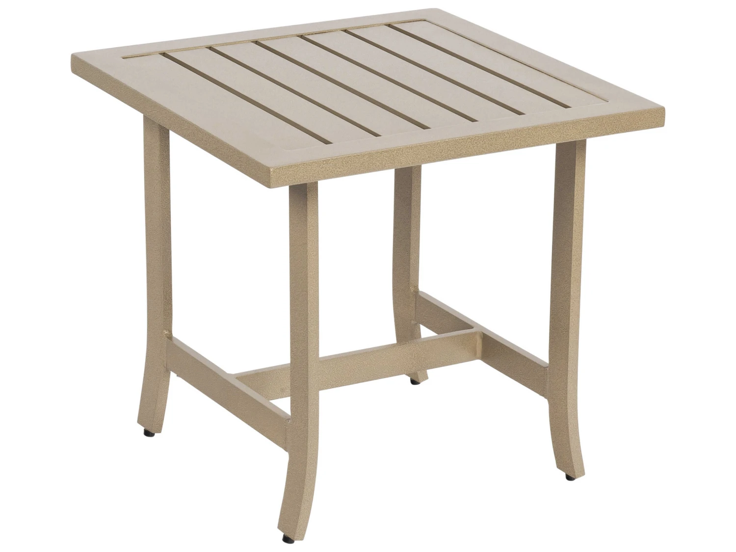 Woodard Seal Cove Aluminum 22'' Square End Table 7 Woodard Seal Cove Aluminum 22'' Square End Table - Image 7