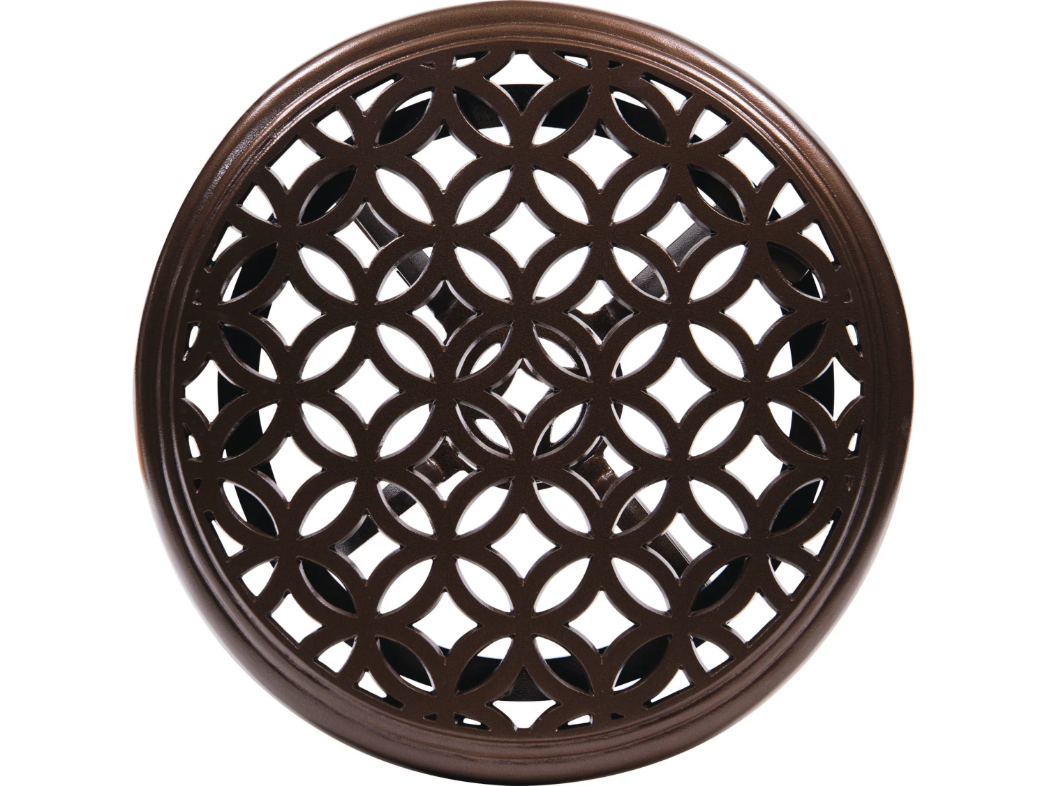 Woodard Casa Cast Aluminum 22'' Round End Table 6 Woodard Casa Cast Aluminum 22'' Round End Table - Image 6