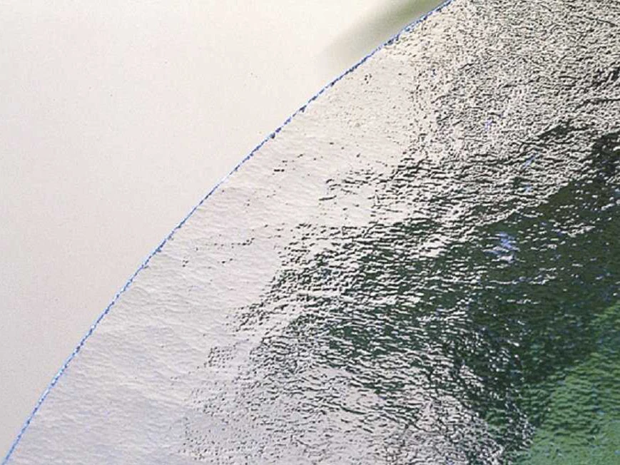 Woodard Aluminum Deluxe 42'' Round Acrylic Top Dining Table With Umbrella Hole 2 Woodard Aluminum Deluxe 42'' Round Acrylic Top Dining Table With Umbrella Hole - Image 2