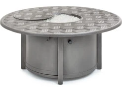 Winston Quick Ship Merge Weathered Teak Aluminum 49'' Round Fire Table 14 Winston Quick Ship Merge Weathered Teak Aluminum 49'' Round Fire Table -Patio Vibe Store WSHQ3049FTWTK3 zm
