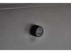 Winston Quick Ship Merge Weathered Teak Aluminum 52''W X 36''D Rectangular Fire Table -Patio Vibe Store WSHQ3052FTWTK11 zm