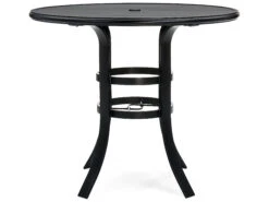 Winston Quick Ship Bundles Round Counter Table -Patio Vibe Store WSHQ37542BBBKN5 zm