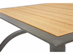 Winston Harper Aluminum Rectangular Counter Table With Umbrella Hole 9 Winston Harper Aluminum Rectangular Counter Table With Umbrella Hole -Patio Vibe Store WSM64063BST4 zm