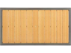 Winston Harper Aluminum Rectangular Counter Table With Umbrella Hole 10 Winston Harper Aluminum Rectangular Counter Table With Umbrella Hole -Patio Vibe Store WSM64063BST5 zm