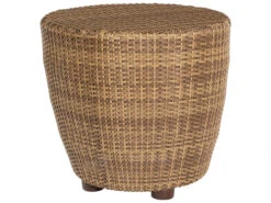 Woodard Whitecraft Saddleback Wicker 24'' Round End Table -Patio Vibe Store WTS5072015 zm