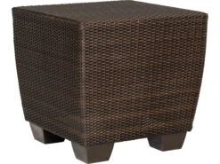 Woodard Whitecraft Saddleback Wicker 24'' Square End Table 20 Woodard Whitecraft Saddleback Wicker 24'' Square End Table -Patio Vibe Store WTS5232011 zm