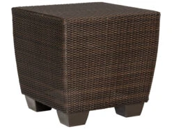Woodard Whitecraft Saddleback Wicker 24'' Square End Table 24 Woodard Whitecraft Saddleback Wicker 24'' Square End Table -Patio Vibe Store WTS5232015 zm